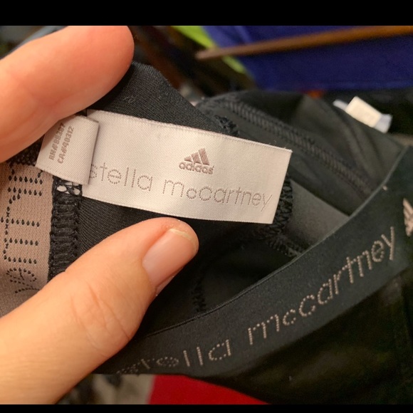 🔵 Stella McCarthy X Adidas black leggings with compression like new XS - Picture 8 of 10